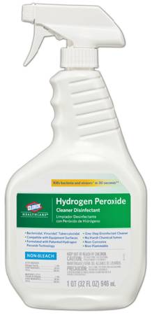 CLEANER, CLOROX HYDROGEN PEROXIDE TRIGGER 32OZ BOTTLE, EACH CLEANER, CLOROX HYDROGEN PEROXIDE TRIGGER 32OZ BOTTLE, EACH