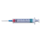 SYRINGE, 3CC 22G X 1\" , SAFETY-LOK, 100/BX