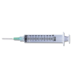 SYRINGE, 10CC 22G X 1\", 100/BX