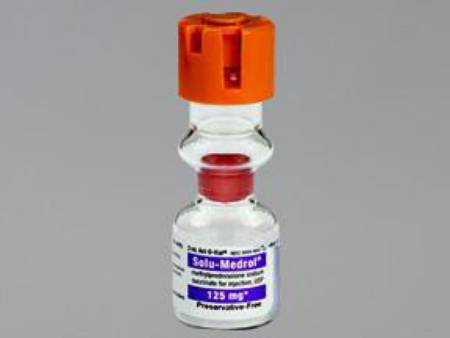 CORTICOSTEROID METHYLPREDNISOLONE 125MG/2ML VIAL