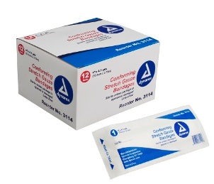 GAUZE, 4" STRETCH BANDAGES CONFORMING, STERILE EACH GAUZE, 4" STRETCH BANDAGES CONFORMING, STERILE EACH