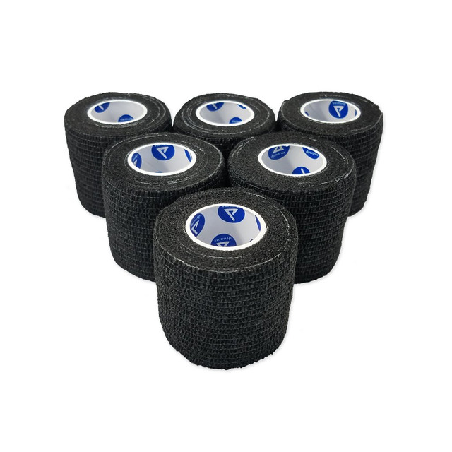 SENSI WRAP 2"X 5 YDS BLACK, EACH (36RLS/CS) SENSI WRAP 2"X 5 YDS BLACK, EACH (36RLS/CS)