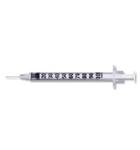 SYRINGE, 1CC 28G X 1/2\" INSULIN 100/BX