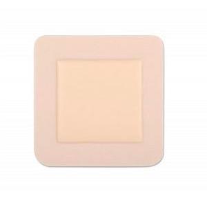 DRESSING, BIATAIN SILICONE FOAM 6X6" BORDERED (4X4" PAD), 5/BX