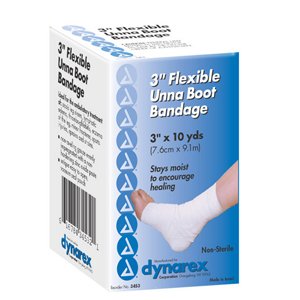 UNNA BOOT 3\" X 10 YDS, W/ZINC OXIDE, EACH (12/CS)