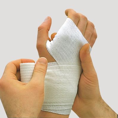 BANDAGE, STRETCH LENKELAST 8CM X 5M, EACH