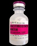 WATER, BACTERIOSTATIC 30ML, 25/BX  (4BX/CS)