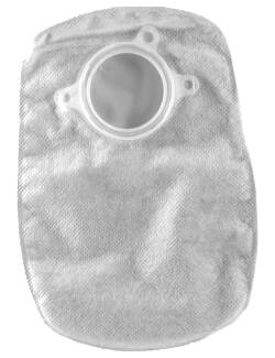 POUCH, SUR-FIT NATURA, 2PC W/FILTER, 1-1/2" FLANGE, CLOSED-END,