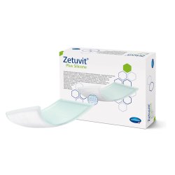 DRESSING, ZETUVIT PLUS 8X10 SILICONE, 10/BX