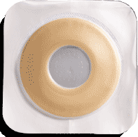 WAFER, SUR-FIT NATURA, CONVEX W/ 1-3/4" FLANGE, TAPE COLLAR, PRE WAFER, SUR-FIT NATURA, CONVEX W/ 1-3/4" FLANGE, TAPE COLLAR, PRE