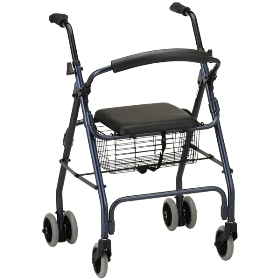 ROLLATOR, CRUISER CLASSIC WALKER, BLUE, EACH