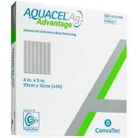 DRESSING, AQUACEL ADVANTAGE AG 4X5, 10/BX, EACH DRESSING, AQUACEL ADVANTAGE AG 4X5, 10/BX, EACH