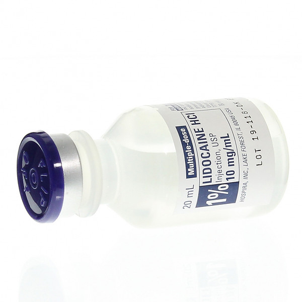 LIDOCAINE 1% 30ML VIAL EACH, (25/BX) LIDOCAINE 1% 30ML VIAL EACH, (25/BX)