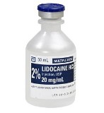LIDOCAINE 2%, 50ML VIAL EACH (25/BX) 2BX/CS LIDOCAINE 2%, 50ML VIAL EACH (25/BX) 2BX/CS