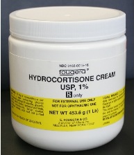 CREAM, HYDROCORTISONE 1%, 1 LB EACH