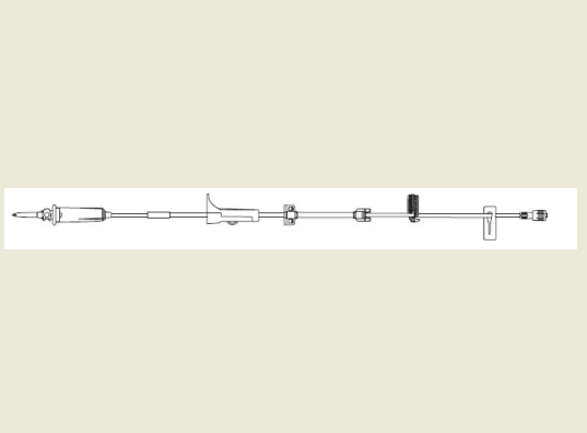 TUBING, INFUSOMAT PUMP 2 Y-SITES, ULTRASITE  24/CS