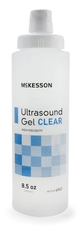 GEL, ULTRASOUND CLEAR 8OZ (250ML) EACH, 12/BX