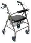WALKER, FOLDING W/ FLIP-UP SEAT, WALKER, FOLDING W/ FLIP-UP SEAT,