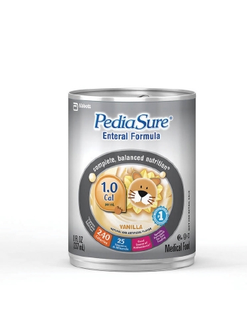 PEDIASURE, 1.0 CAL VANILLA  8 OZ, 24/CS