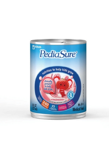 PEDIASURE, STRAWBERRY 8OZ 24/CS PEDIASURE, STRAWBERRY 8OZ 24/CS