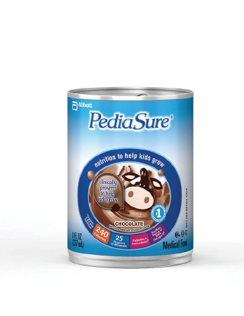 PEDIASURE, CHOCOLATE 8OZ 24/CS PEDIASURE, CHOCOLATE 8OZ 24/CS