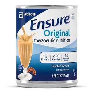 ENSURE BUTTER PECAN REGULAR 8 OZ., 24/CS