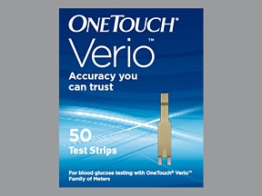 TEST STRIPS, VERIO ONE TOUCH 50/BOX