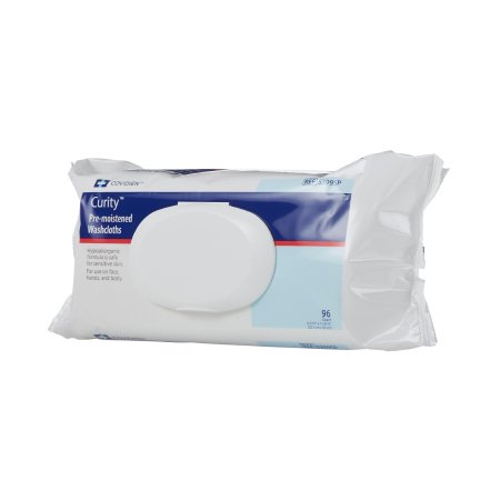 WIPE, CURITY WASHCLOTH 9\"X12;  96/SOFTPACK