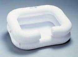 BASIN, SHAMPOO INFLATABLE, 8 X 20 X 24 WHITE, EACH