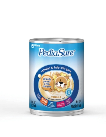 PEDIASURE, VANILLA 8OZ 24/CS PEDIASURE, VANILLA 8OZ 24/CS