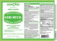 GERI-MUCIL, REGULAR FLAVOR 13 OZ, EACH