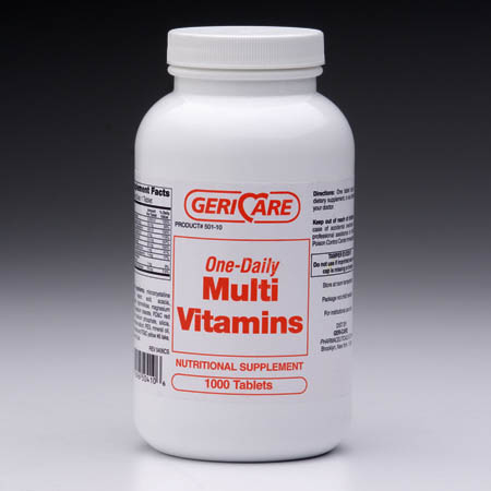 TABLETS, MULTI-VITAMIN BTL/1000