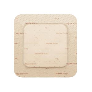 DRESSING, MEPILEX 4X4" BORDER SELF ADHERENT FOAM DRESSING, MEPILEX 4X4" BORDER SELF ADHERENT FOAM