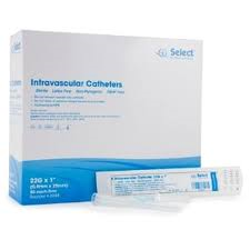 CATH, IV INTERVASCULAR 22G X 1\", EACH