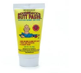 PASTE, BUTT PASTE, BOUDREAUXS FOR DIAPER RASH, EACH 4OZ.