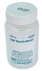 WATER, STERILE FOR IRRIG 250ML SCREW TOP, EACH