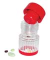 PILL CRUSHER, PLASTIC HAND OPERATED, TWIST MECHANISM, EACH