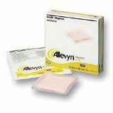 DRESSING, ALLEVYN FOAM 3X3" HYDROCELLULAR, BORDERED, 10/BX