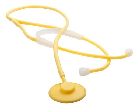 STETHOSCOPE, DISPOSABLE, YELLOW, EACH