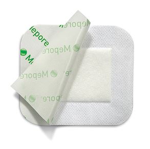 GAUZE, BORDERED DRESSING  2.4" X 2.8" MEPORE, 60/BOX,  8 BOX/CAS