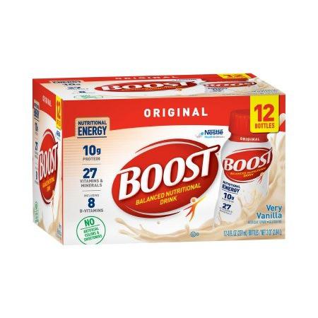 BOOST, VERY VANILLA ORIGINAL , 8 OUNCE, 240 CAL 24/CS BOOST, VERY VANILLA ORIGINAL , 8 OUNCE, 240 CAL 24/CS