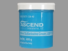 CREAM, SILVERSULFADIAZENE 400GM, EACH