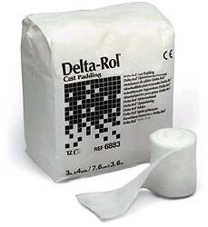 CAST PADDING, 4" DELTA ROLL, 12RL/BAG