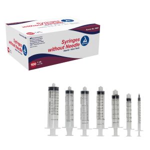 SYRINGE, 5CC LL, 100/BX, (10BX/CS)