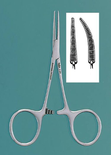 FORCEPS, MOSQUITO 3.5\" STRAIGHT, HARTMAN, EACH