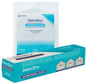 INTERDRY, AG TEXTILE W/ SILVER COMPLEX 10" X 36" EACH INTERDRY, AG TEXTILE W/ SILVER COMPLEX 10" X 36" EACH