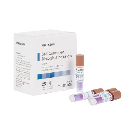 STRIP, BIOLOGICAL INDICATOR STERILATION, 25/BX