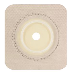 WAFER, OSTOMY 5X5 SKIN SECURI-T USA TAN CFT 2 3/4\" FLANGE  10/BO