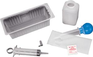 SYRINGE, PISTON 60CC W/ RESEALABLE BAG, STERILE, EACH