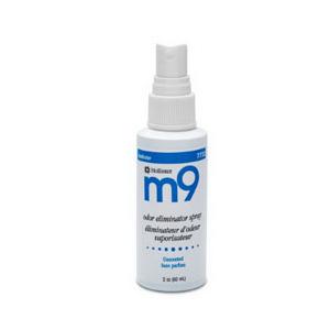 ODOR ELIMINATOR, M9 SPRAY, 2OZ BOTTLE, UNSCENTED, EACH ODOR ELIMINATOR, M9 SPRAY, 2OZ BOTTLE, UNSCENTED, EACH
